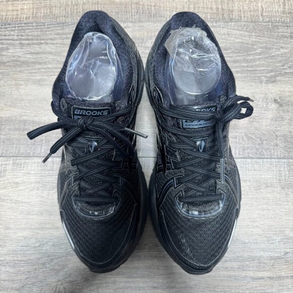 Brooks Adrenaline GTS 17 Black Athletic Shoes Women's Size 10 - Picture 2 of 7